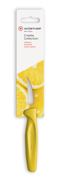 Create Peeling Knife 6cm Yellow