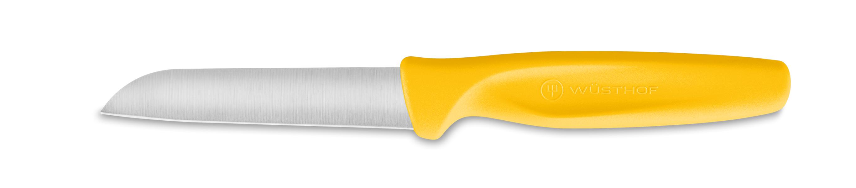 Create Bull Nose Paring Knife 8cm Yellow