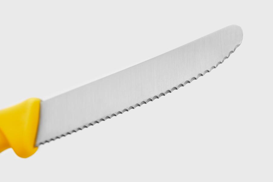 Create Serrated Paring Knife 10cm Yellow